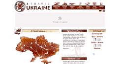 Desktop Screenshot of 4-travel-ukraine.com